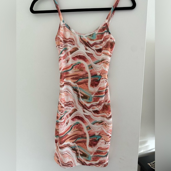 NWT Multi Ribbed Bodycon Dress - Picture 4 of 6